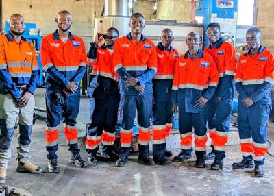 The Mazabuka team